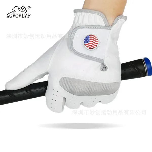 Design GVOLVLF Golf Glove White Gloves - 8