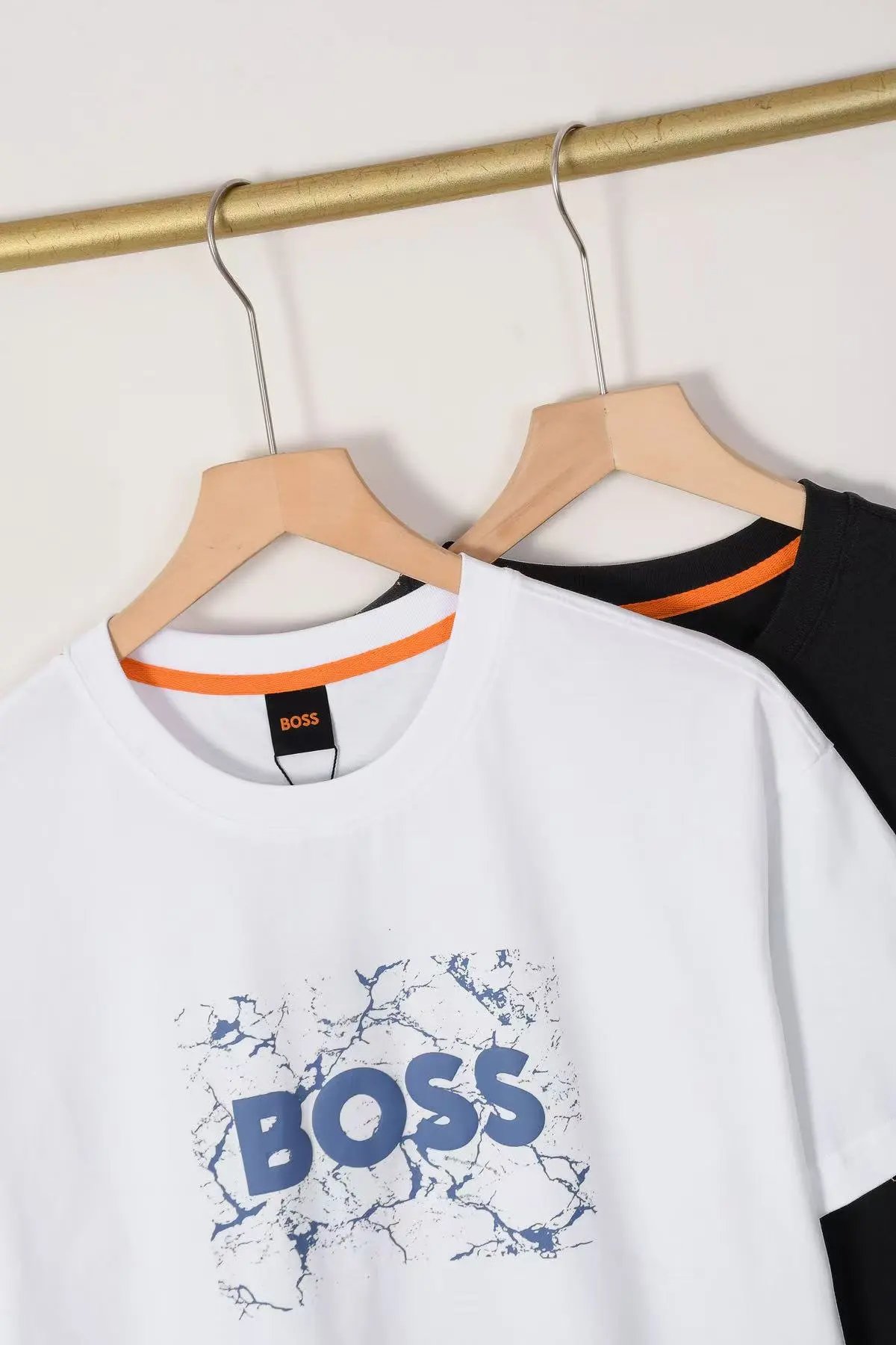 Hugo Boss Marble Logo Black T-Shirt - 2