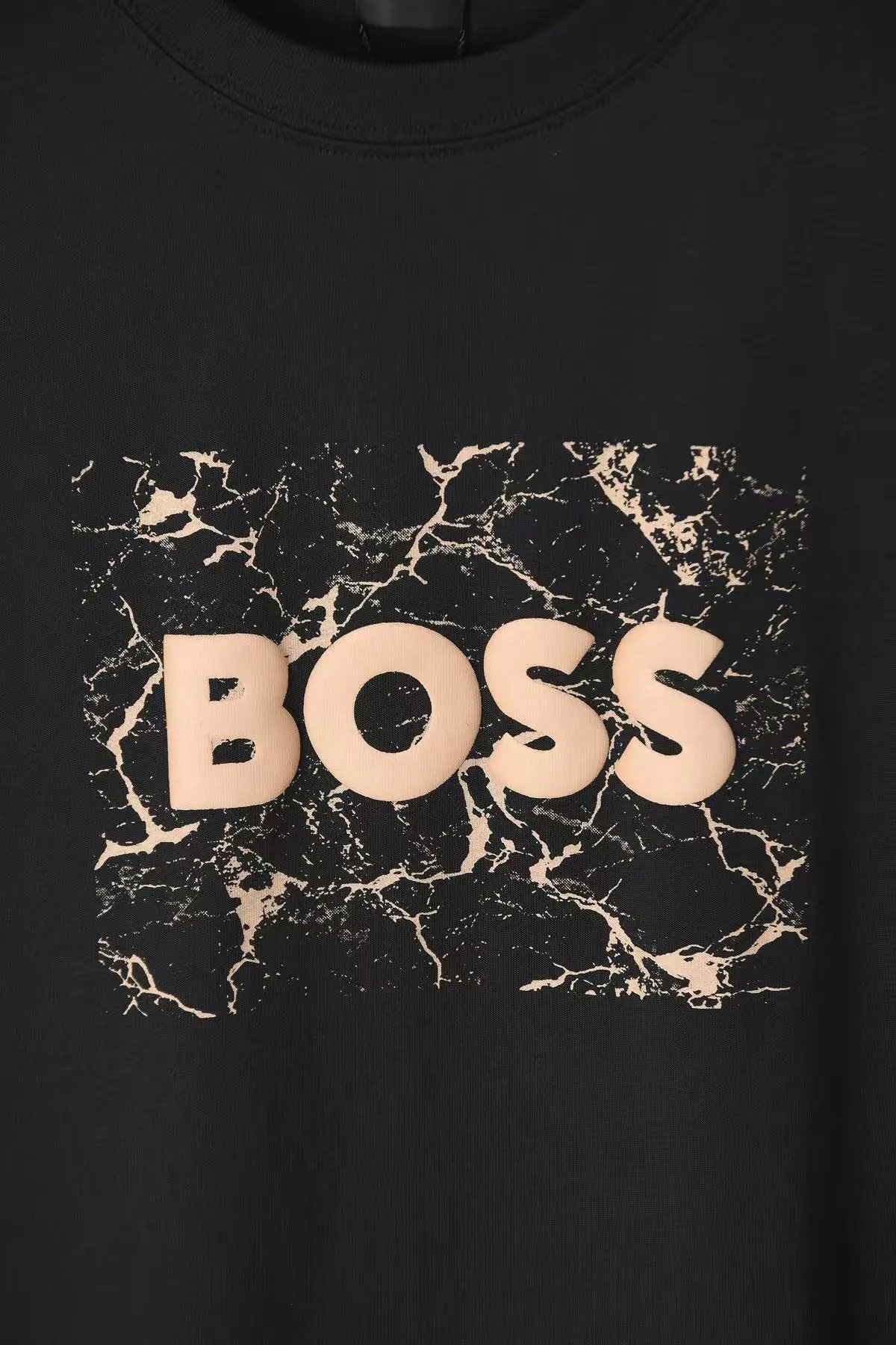Hugo Boss Marble Logo Black T-Shirt - 9