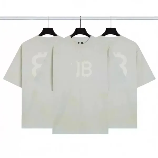 Design Bitcoin Logo Graphic T-Shirt Off-White - 1