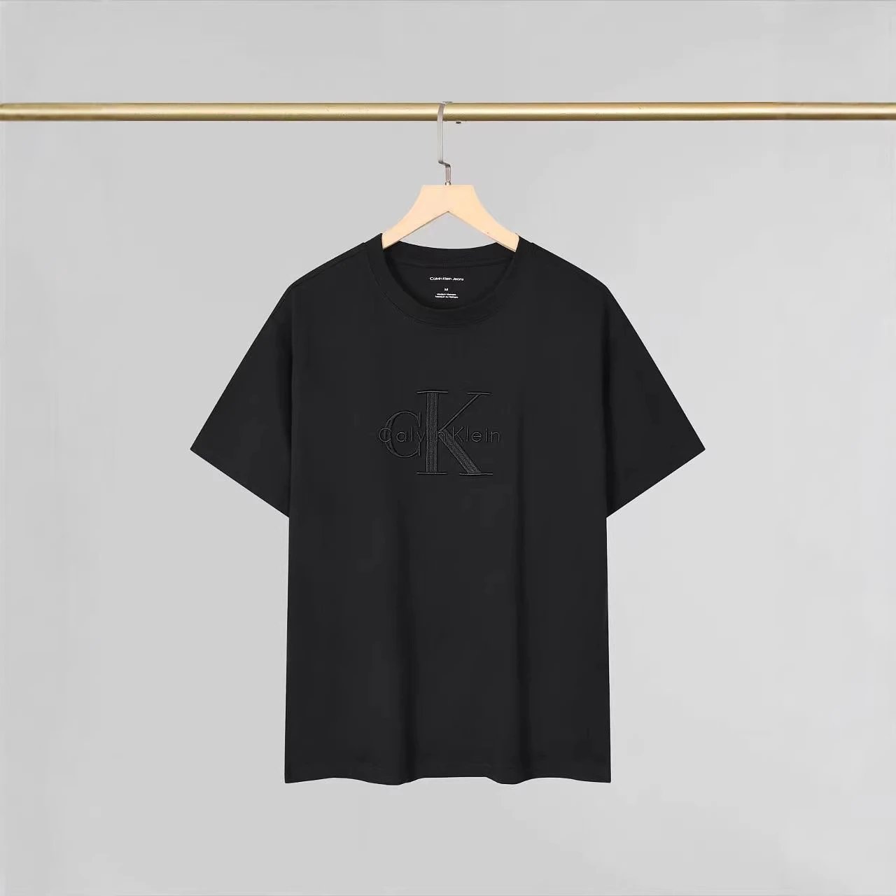 Calvin Klein Mint Green Embroidered Logo Classic T-Shirt