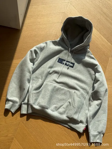 Design Box Logo Hoodie Pink Hoodie - 10