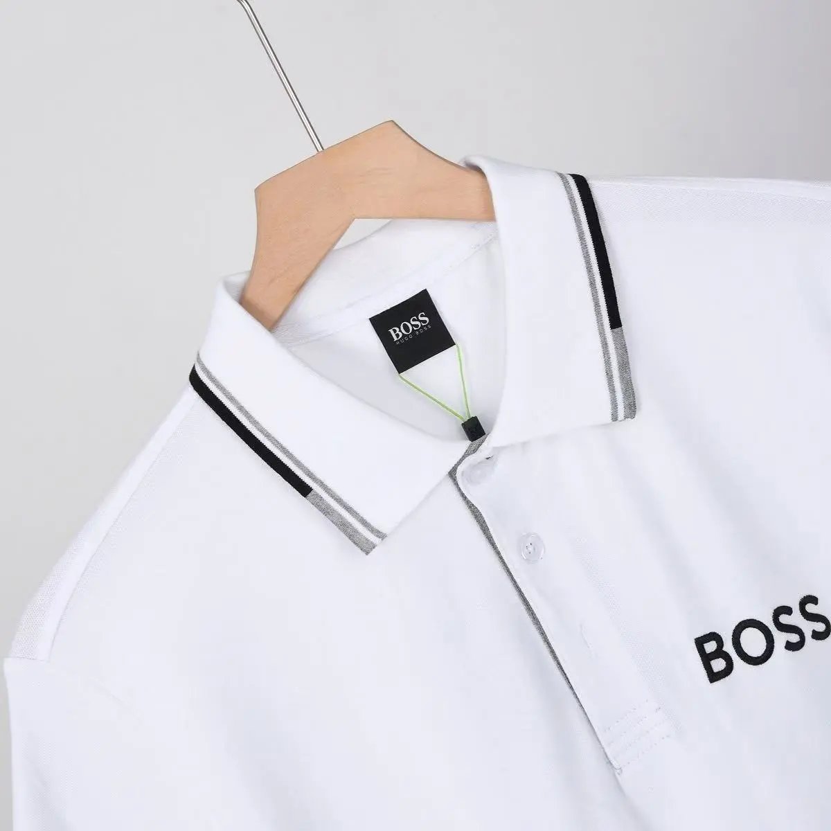 Hugo Boss Logo Polo Navy Blue Polo Shirt - 5