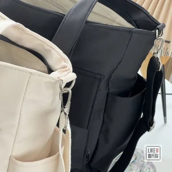 Design MADEBYCAMIER Utility Tote Bag in Dusty Blue Tote Bag - 24