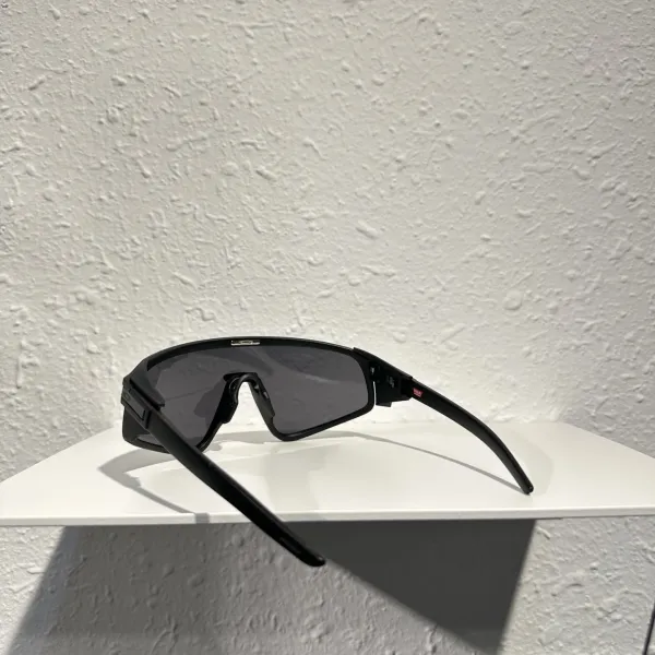 Design Shield-Style Wraparound Sunglasses Black Eyewear - 6