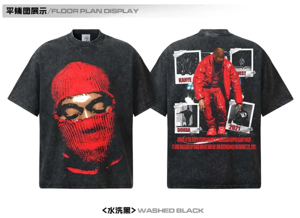 Design Kanye West Donda Album Art White T-Shirt T-Shirts - 11