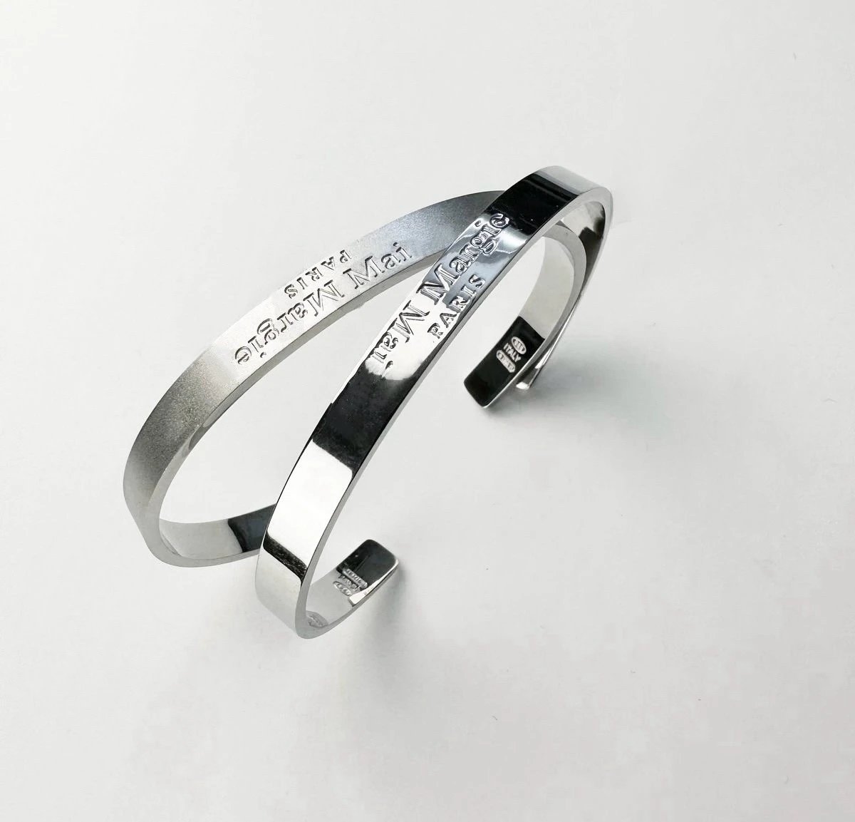 Design Cuff Bracelet Silver Metal Jewelry - 7