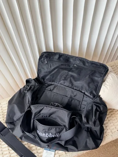 Design Montbell 40L Duffle Bag Navy Blue Travel Gym Bag Duffle Bag - 30