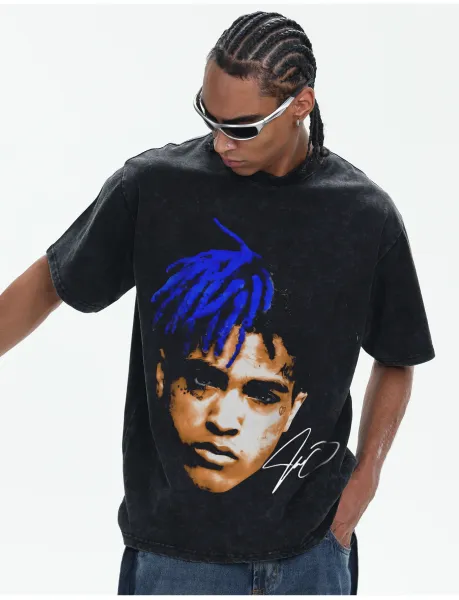 Design XXXtentacion You Are Not Alone Acid Wash T-Shirt T-Shirts - 20