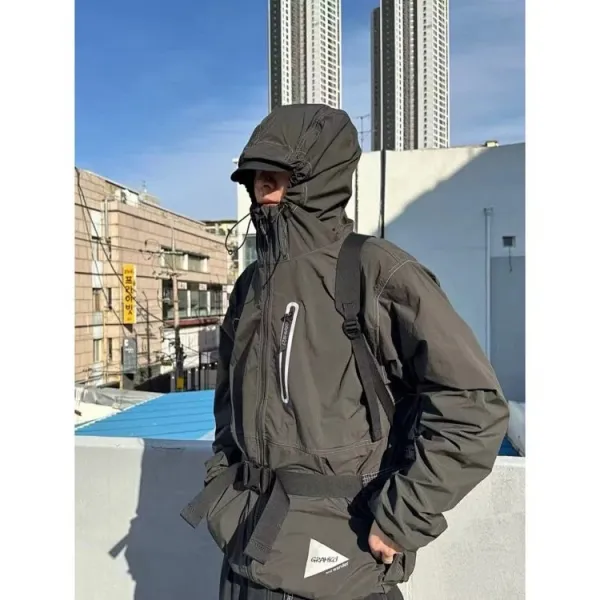 C.P. Company Goggle Jacket Olive Green Outerwear - 5