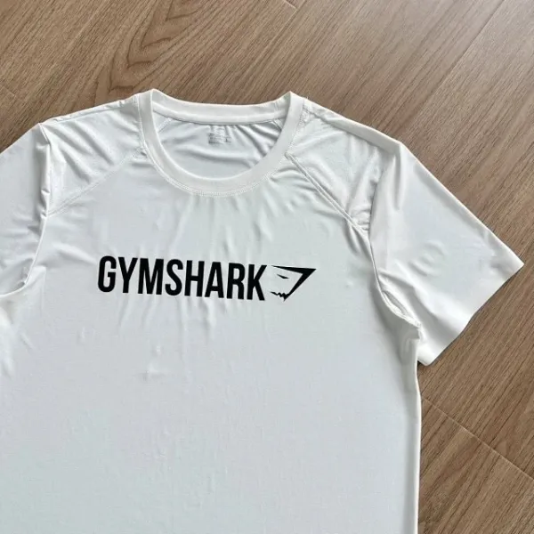 Gymshark Performance T-Shirt White / Black - 22