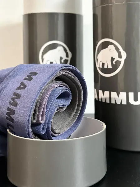Design Mammut Boxer Briefs in Blue, Beige, and Purple Underwear - 11