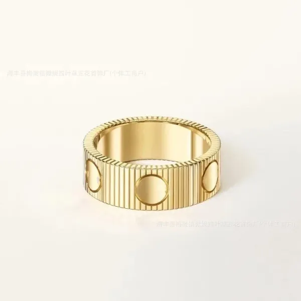 Cartier Love Ring Yellow Gold Jewelry - 1
