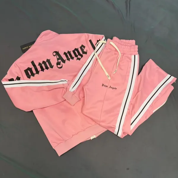 Palm Angels Track Jacket and Pants Set Sky Blue Tracksuit - 13
