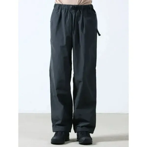 Design Grid-Textured Cargo Pants in Gray - 12