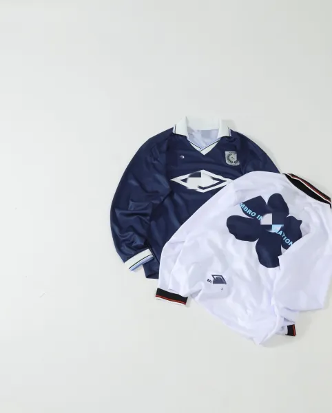 Umbro Diamond Logo Long-Sleeve Football Jersey White - 3