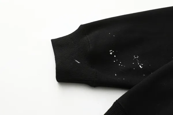Supreme Paint Splatter Box Logo Zip-Up Hoodie Navy - 19