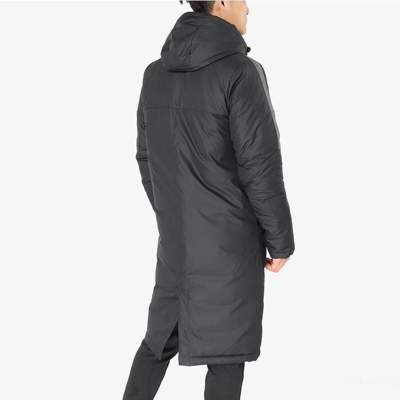 Nike Technical Parka Black with Green Swoosh Outerwear - 7