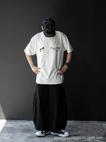 Design Graphic Print Black T-Shirt - 10
