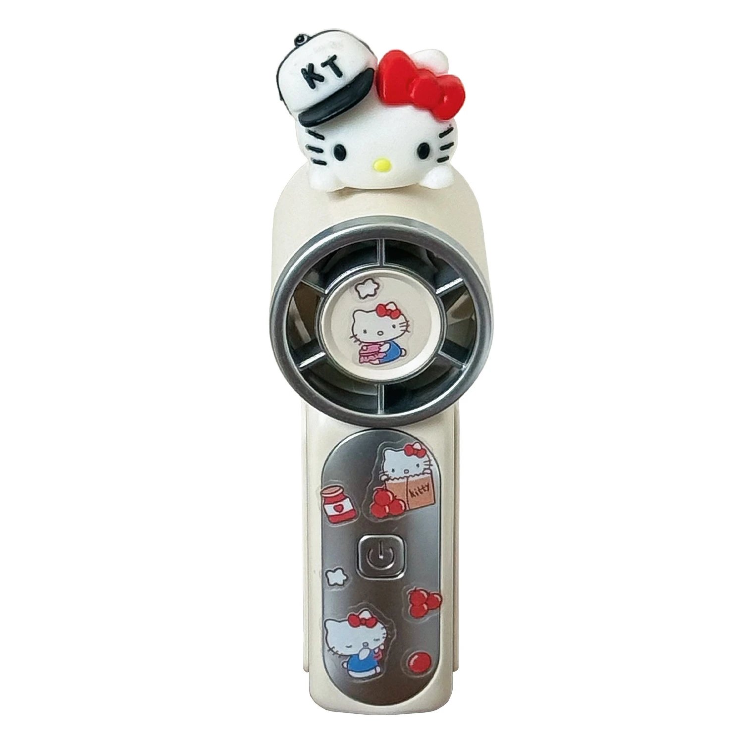 Hello Kitty Portable Fan Lilac Purple Cream Mint Kawaii Style