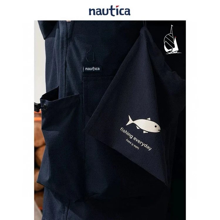 Design Nautica Utility Cargo Shorts Navy Shorts - 6
