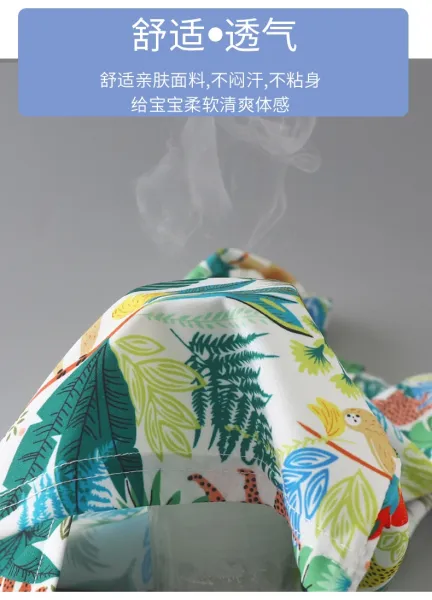Design Tropical Print Short-Sleeve Shirt and Shorts Set Multicolor Casual Set Sets - 14