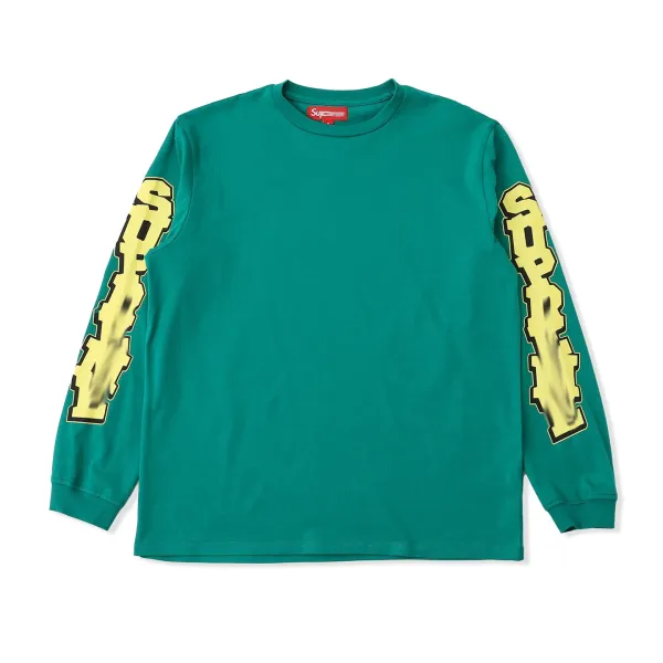 Supreme Sleeve Logo Long Sleeve T-Shirt Black - 5