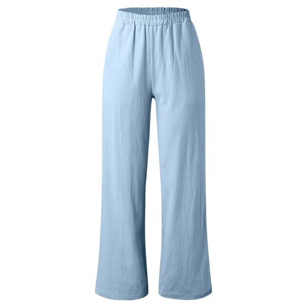 Design Wide-Leg Cropped Pants Red - 20