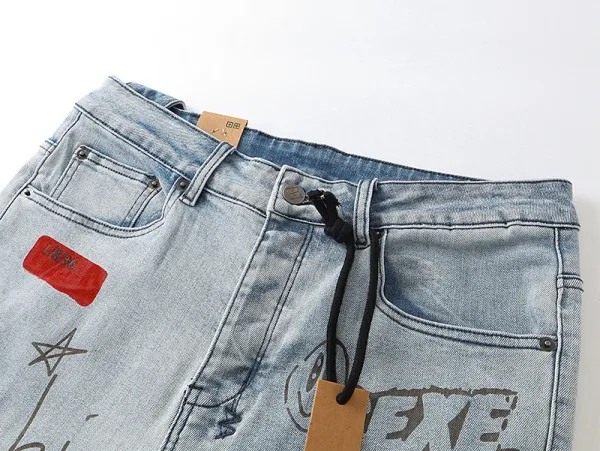 Gallery Dept Royalty Heroism And The Streets Black Distressed Jeans - 9