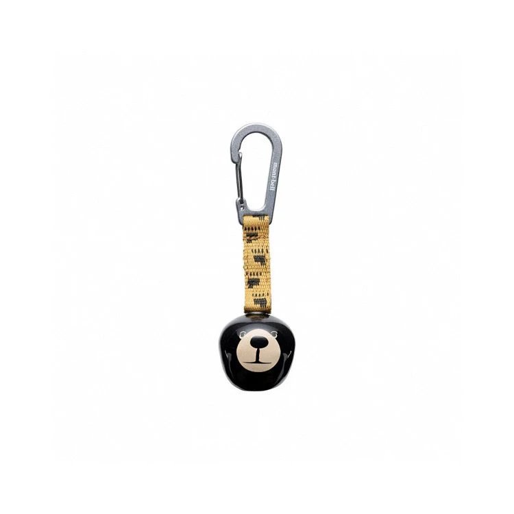 Mont-bell Bear Bell Black Outdoor Keychain
