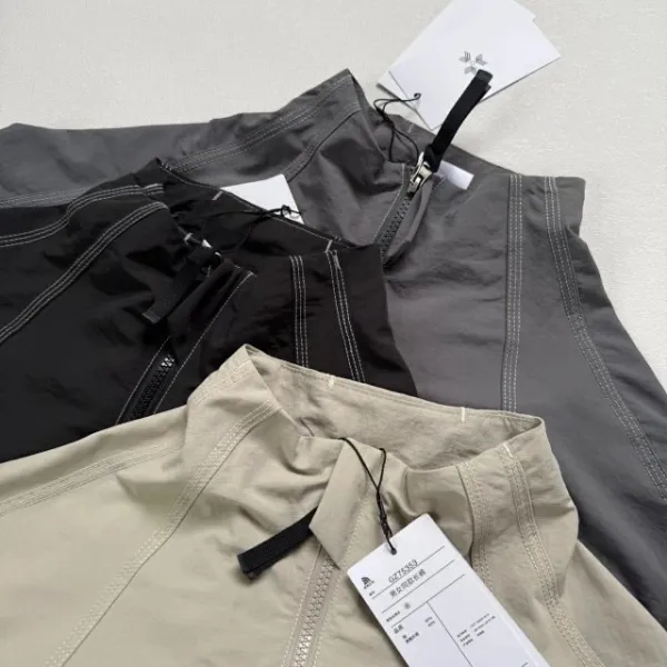 Design Goldwin 0# Windbreaker Jacket Gray Outerwear.windbreaker - 22