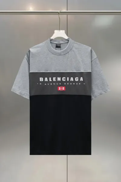 Balenciaga Security Tape Logo T-Shirt Black - 6