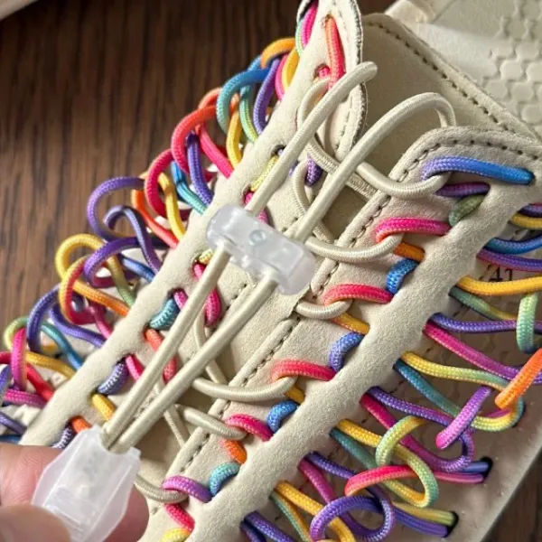 Design Woven Sandal Multicolor Casual Shoes - 30