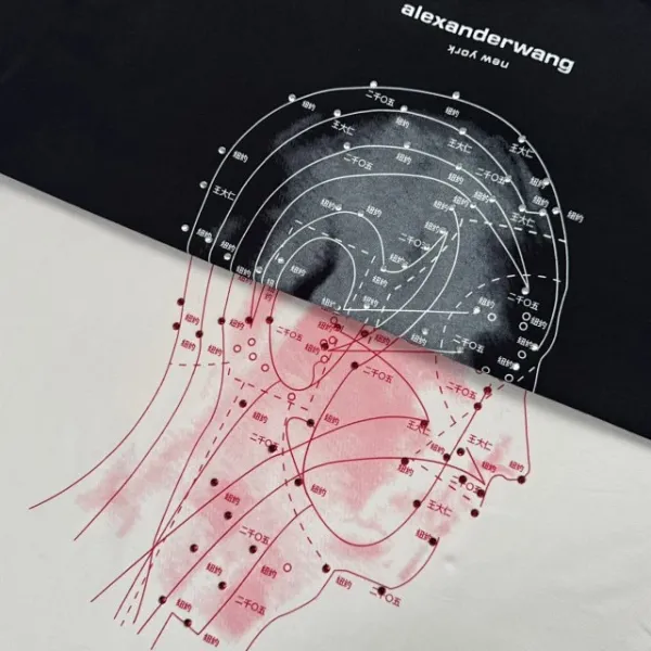 Off-White Human Head Blueprint T-Shirt Black - 25