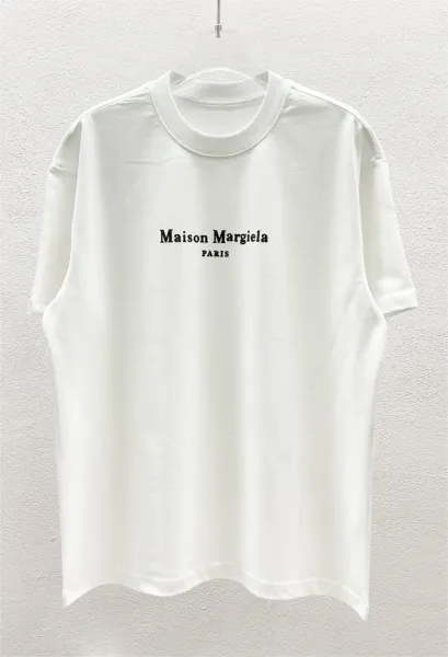 Maison Margiela Paris Logo T-Shirt White - 1
