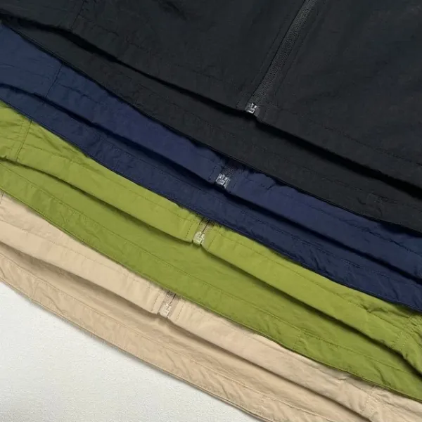 IH NOM UH NIT Windbreaker Jacket Olive Green Outerwear - 35