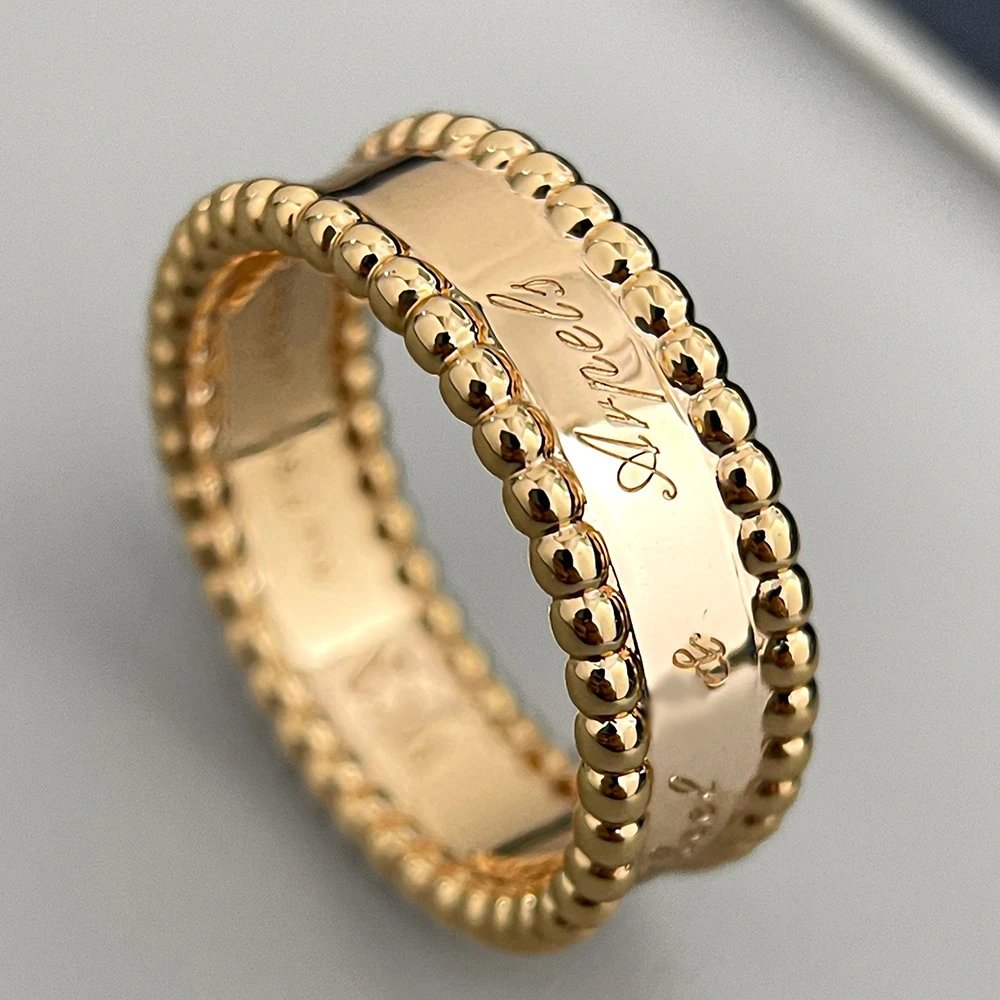 Design Beaded Pavé Band Ring Silver - 10