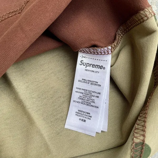 Supreme x Playboy 88 Jersey Long-Sleeve T-Shirt Brown / Orange / Beige - 13
