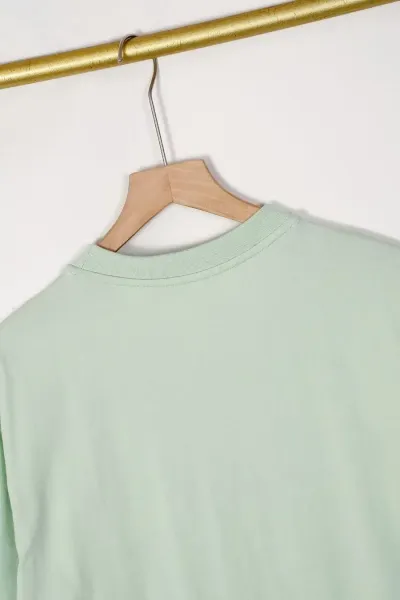 Calvin Klein Jeans Monogram Embroidered Beige T-Shirt - 10