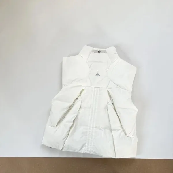 Design Puffer Vest Multi-Color Layered Outerwear - 28