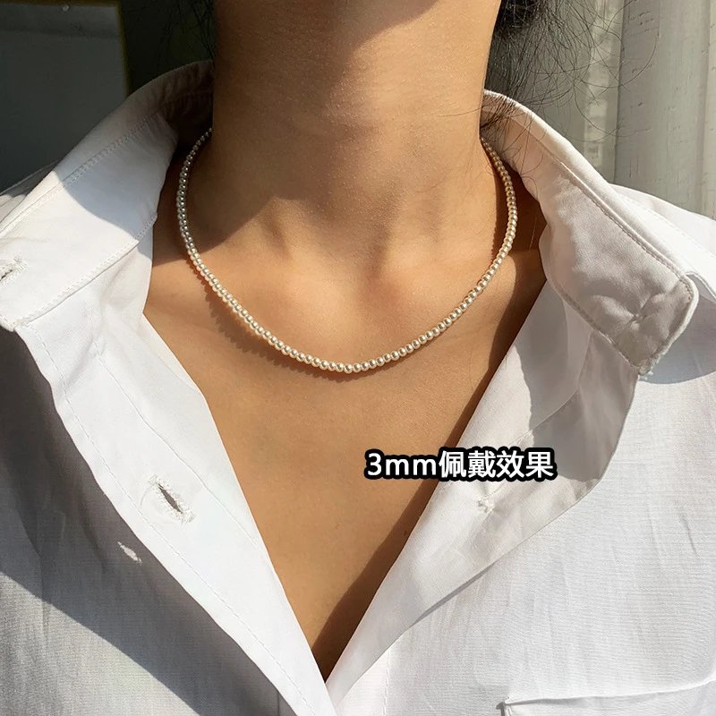 3mm施家水晶珠【38+5CM】