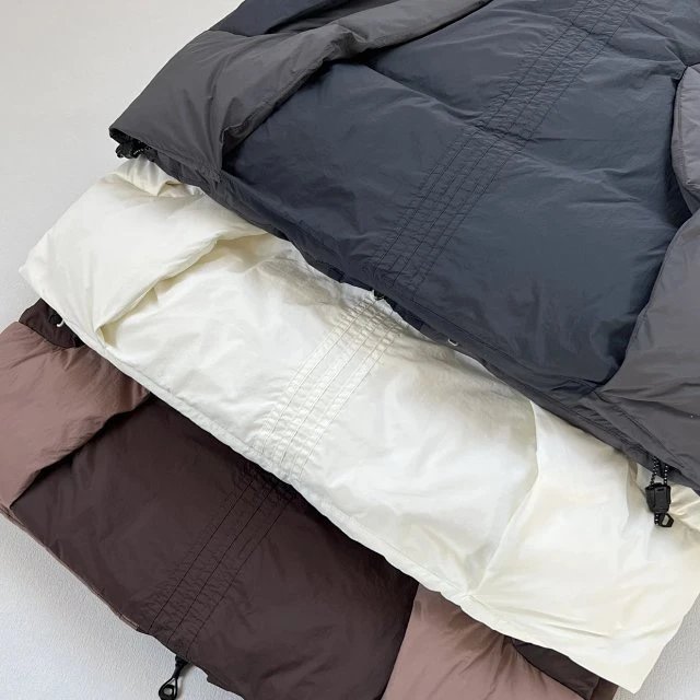 Design Puffer Vest Multi-Color Layered Outerwear - 35
