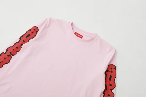 Supreme Sleeve Logo Long Sleeve T-Shirt Black - 13