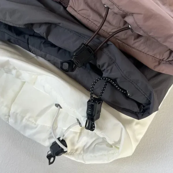Design Puffer Vest Multi-Color Layered Outerwear - 38