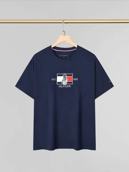 Tommy Hilfiger Established 1985 Graphic T-Shirt Navy - 1