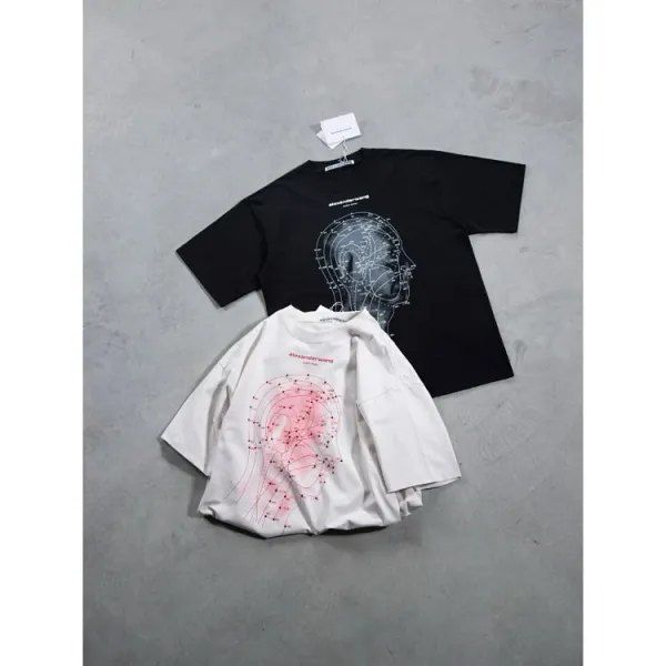 Off-White Human Head Blueprint T-Shirt Black - 17