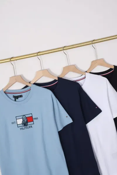 Tommy Hilfiger Established 1985 Graphic T-Shirt Navy - 2