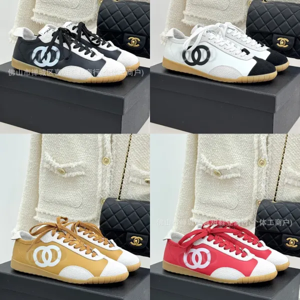Chanel Sporty Sneakers Red and White Sneakers - 4