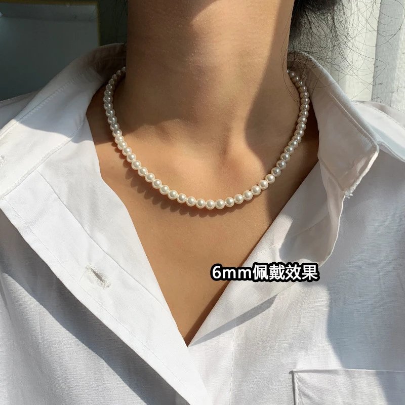 6mm施家水晶珠【38+5CM】
