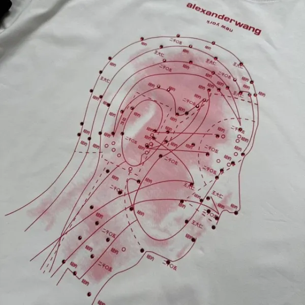 Off-White Human Head Blueprint T-Shirt Black - 23